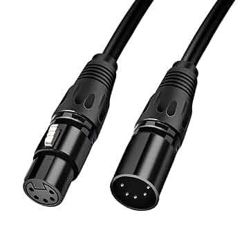 DMX512 + 6 オーディオケーブルセット(六本) 1メートル XLR!! DMX512 + 6 オーディオケーブルセット(六本) 1メートル XLR!!